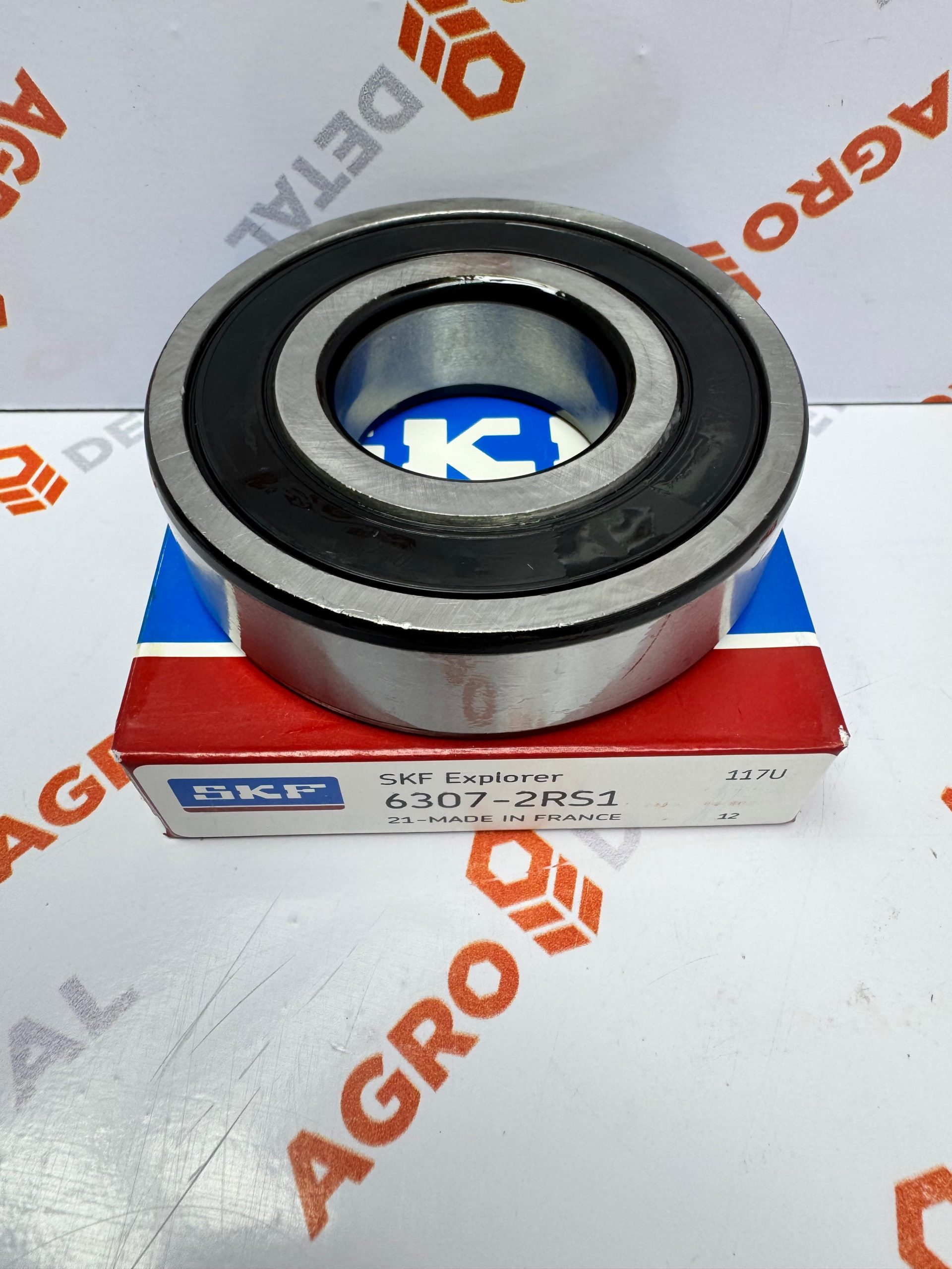Подшипник 6307 (307) SKF размер 35x80x21 аналог, 6307 307 SKF ‣ Запчасти для сельхозтехники в Шымкенте| Agrodetal.kz