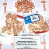 Шайба медная питания Ф8 (Отжиг) про-во Россия, Ф8х12х1,5мм оригинал ‣ Запчасти для сельхозтехники в Шымкенте| Agrodetal.kz